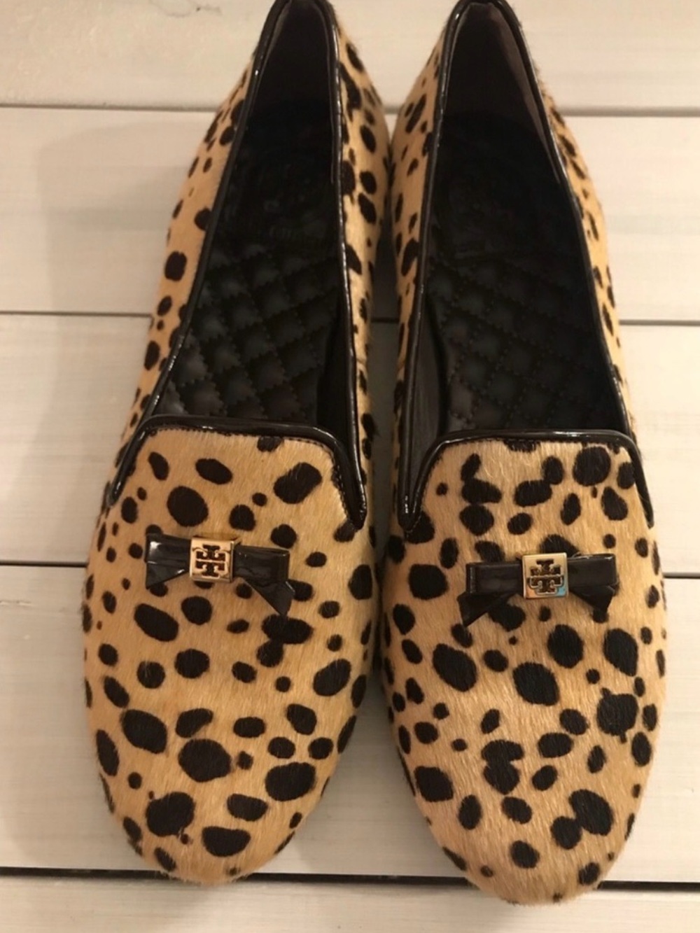 Tory Burch Chandra Calf Hair Loafer